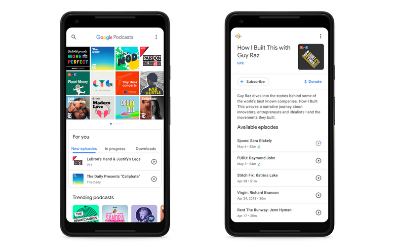 Illustration for article titled Google Remembers to Like and Subscribe, Releases Its Own Podcasts App